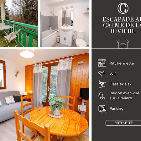 Escapade Au Calme De La Riviere Apartamento Métabief Exterior foto